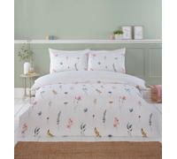 Rapport Home Floral Duvet Cover Set - Single Size Microfibre Bedding Quilt Cover - (135x200cm)