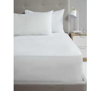 Rapport Home Primrose Hill 200 Thread Count Extra Deep Fitted Sheet Super King White