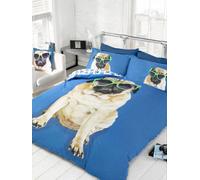 Rapport Home Pug Cushion Cover (43 X 43 Cm)