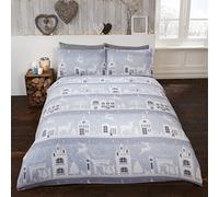 Reindeer Road BC Duvet Set Rapport Home Silver Super King