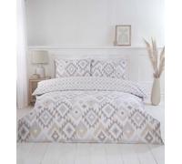 Rapport home Reversible Duvet Cover Set Double Bedding Set (200 x 200 cm) - Ika