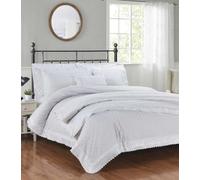 Rapport Home Richmond White Bedspread Luxury Embroidered