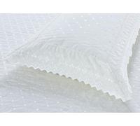 Rapport Home Richmond White Pillowcase Pair Luxury Embroidered