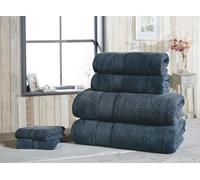 Rapport Home Royal Velvet Pure Cotton Face Towel Denim