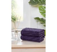Rapport Home Safari Pure Cotton Face Towel Damson