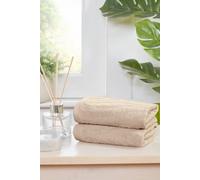 Rapport Home Safari Pure Cotton Face Towel Natural Sand