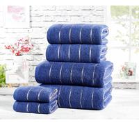 Rapport Home Sandringham Towel Bath sheet - Navy Rapport Home Navy