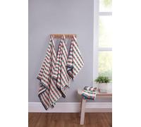 Rapport Home Santa Cruz Bath Sheets 2 Pack | Multi | 90x140cm | Luxurious 500GSM 100% Cotton | Oeko-Tex Certified Absorbent & Soft Bathroom Towels