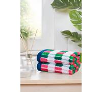 Rapport Home Santa Cruz Face Towels 2 Pack | Multi | 30x30cm | Luxurious 500GSM 100% Cotton | Oeko-Tex Certified Soft & Absorbent Face Cloths