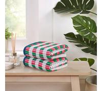 Rapport Home Santa Cruz Striped Cotton Towels Soft & Absorbent Rapport Home Multicolor