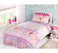 Rapport Home Show Time Duvet Cover Set with Pillowcase in Light Pink | Size: Double Rapport Home Light Pink Double