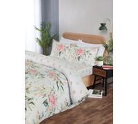 Rapport Home Single Floral Complete Duvet Cover Set with Fitted Sheet