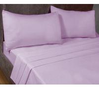 Rapport Home SleepND Percale 180 Thread Count Polycotton Valance in Lilac | Size: Super King Rapport Home Lilac Super King