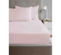 Rapport Home So Soft Microfibre Sheet Set in Pink | Size: Double Rapport Home Pink Double