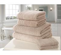 Rapport Home So Soft Woven Cotton Super Soft & Absorbant Towel in Taupe Rapport Home Taupe