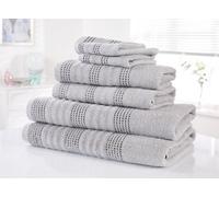 Rapport Home Spa Pure Cotton Face Towel Silver