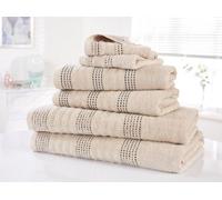 Rapport Home Spa Pure Cotton Face Towel Taupe