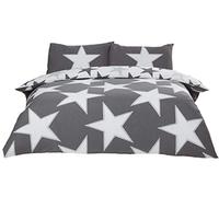 Reversible Teenage Boy Etoile Stars Converse Style Duvet Quilt Cover Bedding Set