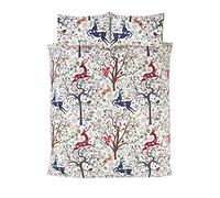Tatton Woodland Multi Double Duvet Cover And Pillowcase Set