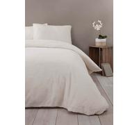 Rapport Home Single Teddy Duvet Set - Cream, Cream
