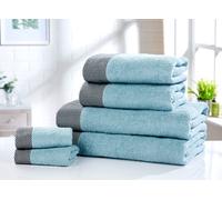 Rapport Home Tidal 550GSM Cotton Super Soft & Absorbant Towel in Duck Egg Blue Rapport Home Duck Egg Blue
