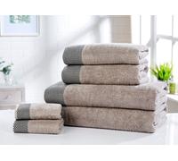 Rapport Home Tidal 550GSM Cotton Super Soft & Absorbant Towel in Natural Rapport Home Natural