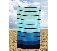Rapport Home Ultra Absorbent Ombre Stripes Beach Towel