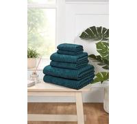 Rapport Home Versailles Jacquard 6-Piece Towel Bale | Luxurious 100% Cotton 500GSM Bathroom Set for Soft Absorbent Comfort and Elegant Style | Bale Lagoon