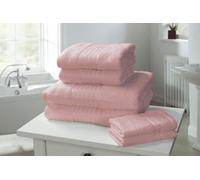 Rapport Home Windsor 500 gsm Cotton Super Soft & Absorbant Towel in Pink Rapport Home Pink