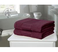 Rapport Home Windsor 500 gsm Cotton Super Soft & Absorbant Towel in Plum Rapport Home Plum