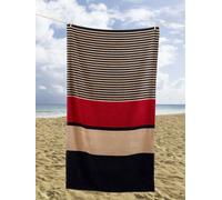 Rapport Hugo Striped Nude Beach Towel Multi 85 X 160Cm