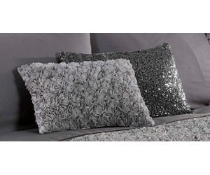 Rapport Limoge Raised Roses Floral Filled Cushion