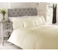 Rapport Limoges Raised Roses Floral Duvet Cover Set
