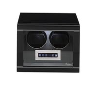 Rapport London, Formula Series, Luxury Automatic Double Watch Winder Box, Silent Motors, LCD Touch Screen Display, Modern Design