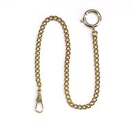 Rapport London, Pocket Watch Chain, Gold with Ring