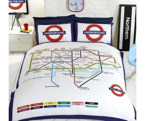 Rapport London Underground Stations Duvet Cover Set