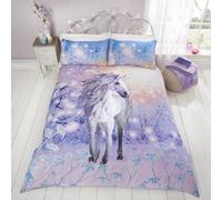 Rapport Magical Unicorn Glitter Duvet Cover Bedding Sets