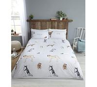 Rapport Pawsome Multi Dog, Duvet Set double