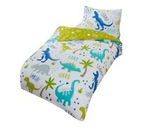 Roarsome Dinosaur Single Duvet Cover And Pillowcase Set