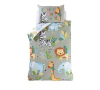 Rapport Rumble In The Jungle Duvet Cover Set | Size: Single Rapport Multicolor Single