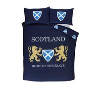 Rapport Scotland Home of the Brave Reversible Blue Duvet set (Double)