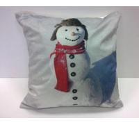 Rapport Home Snowman - Photographic Cushion Cover