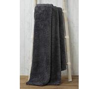 Rapport Snuggle Super Soft Teddy Fleece Throw, 100% Polyester