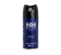 Rapport Sport Deodorant Body Spray For Him, 150ml | Spicy Citrus and Masculine Scent, For Him, Easy Application, Generous Size, Iconic Fragrance