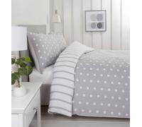 Rapport Spots And Stripes Brushed Microfibre Duvet Cover Sets
