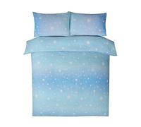 Rapport Starburst Duvet Cover Bed Set, Ice, Double