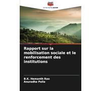 Rapport sur la mobilisation sociale et le renforcement des institutions
