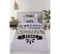 Rapport Home Todays The Day Duvet Set - Single, Multi