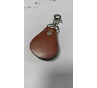 Raprance Fly Fishing Line Straightener and Cleaner, 2-in-1 Leader Tool with Brown Leather Case, Metal Clip Attachment