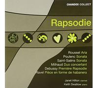 Rapsodie - French Music for Clarinet and Piano